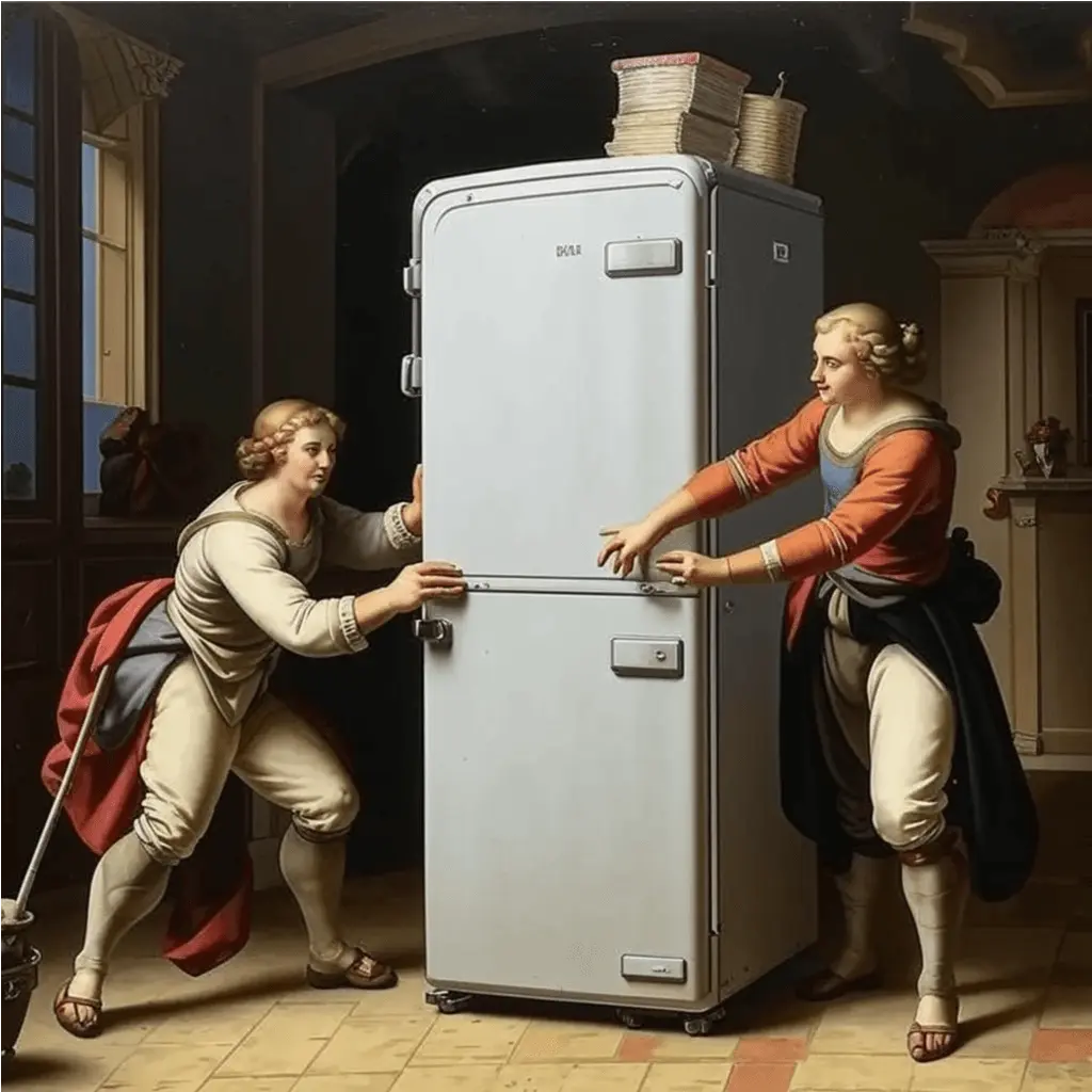Как перевезти холодильник?